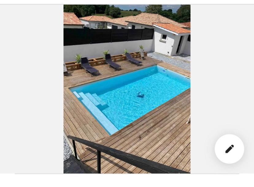 Maison Au Calme Avec Piscine Riviere-Saas-et-Gourby Εξωτερικό φωτογραφία